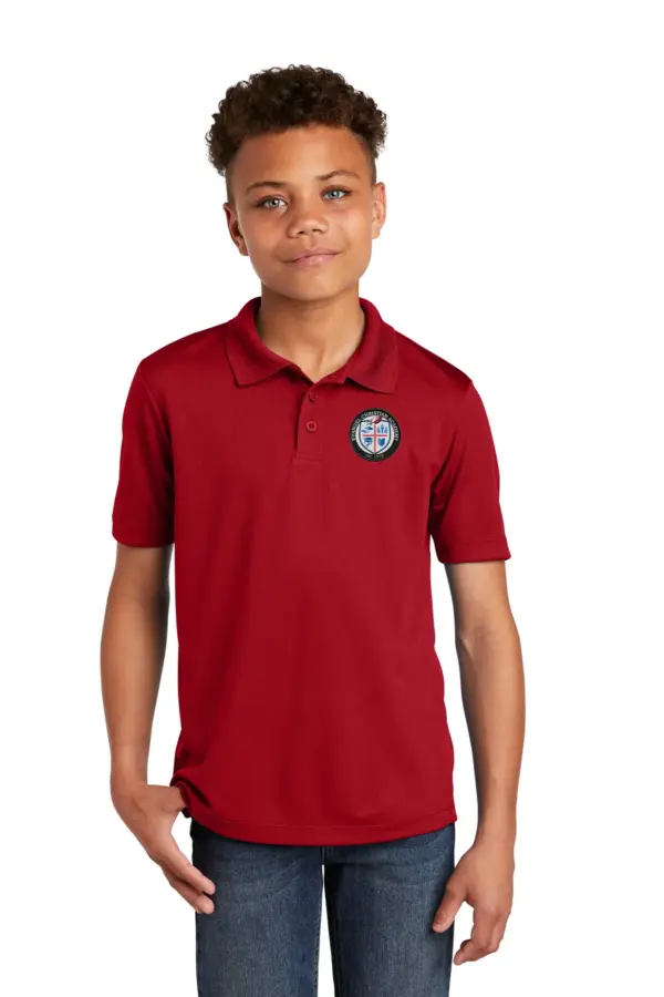 Elementary RacerMesh Polo
